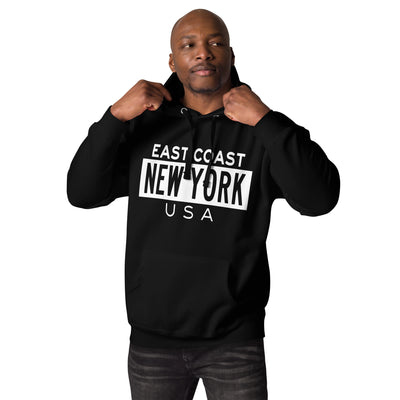 EAST COAST NEW YORK UNISEX HOODIE