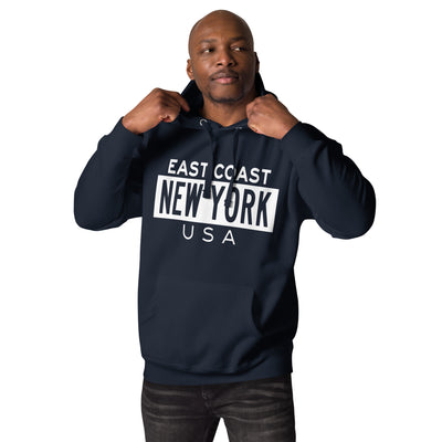 EAST COAST NEW YORK UNISEX HOODIE