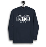 EAST COAST NEW YORK UNISEX HOODIE