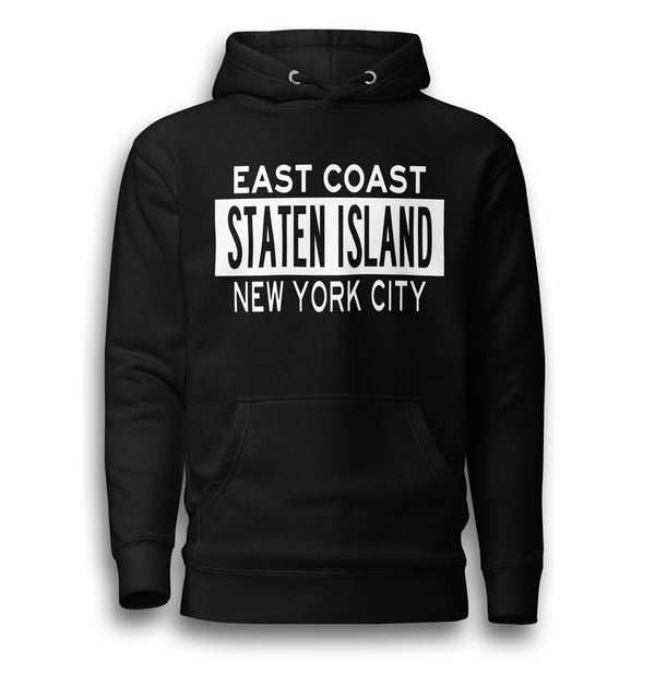 EAST COAST STATEN ISLAND UNISEX HOODIE