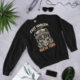 EAST HARLEM EL BARRIO BLACK UNISEX SWEATSHIRT