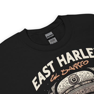 EAST HARLEM EL BARRIO BLACK UNISEX SWEATSHIRT