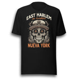 EAST HARLEM EL BARRIO BLACK UNISEX T-SHIRT