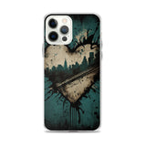 GRUNGE HEART NEW YORK IPHONE CASE