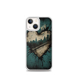 GRUNGE HEART NEW YORK IPHONE CASE