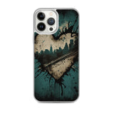 GRUNGE HEART NEW YORK IPHONE CASE