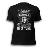 LIBERTY SOUND NEW YORK BLACK UNISEX T-SHIRT