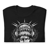 LIBERTY SOUND NEW YORK BLACK UNISEX T-SHIRT