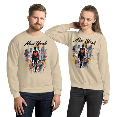 LOVE FOR NEW YORK UNISEX SWEATSHIRT