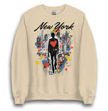 LOVE FOR NEW YORK UNISEX SWEATSHIRT