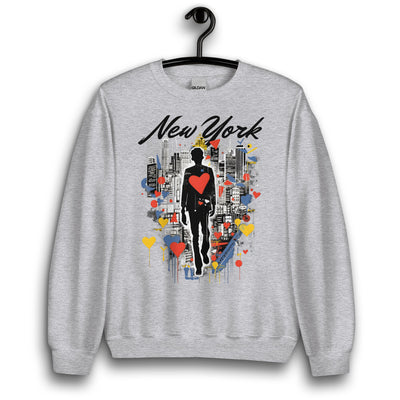 LOVE FOR NEW YORK UNISEX SWEATSHIRT