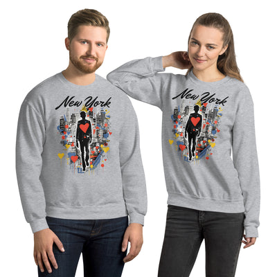 LOVE FOR NEW YORK UNISEX SWEATSHIRT