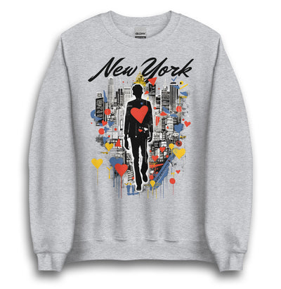 LOVE FOR NEW YORK UNISEX SWEATSHIRT