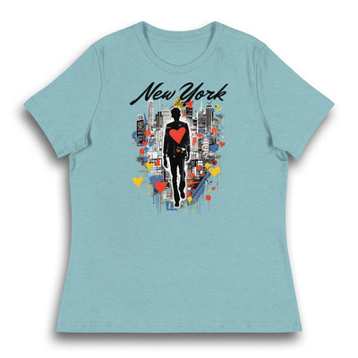 LOVE FOR NEW YORK WOMEN'S T-SHIRT