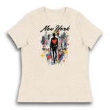 LOVE FOR NEW YORK WOMEN'S T-SHIRT