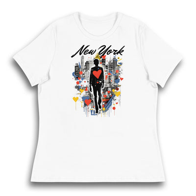 LOVE FOR NEW YORK WOMEN'S T-SHIRT