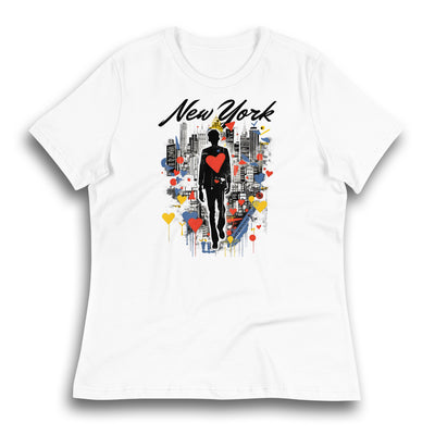 LOVE FOR NEW YORK WOMEN'S T-SHIRT