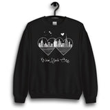 MINIMALIST NEW YORK CITY LOVE UNISEX SWEATSHIRT