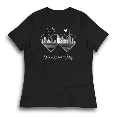 MINIMALIST NEW YORK CITY LOVE UNISEX T-SHIRT