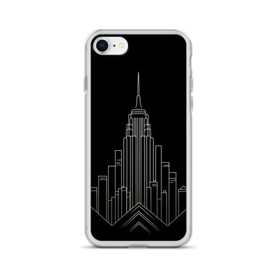 MINIMALIST NEW YORK SKYLINE IPHONE CASE