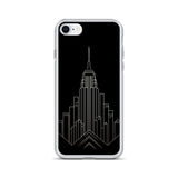 MINIMALIST NEW YORK SKYLINE IPHONE CASE