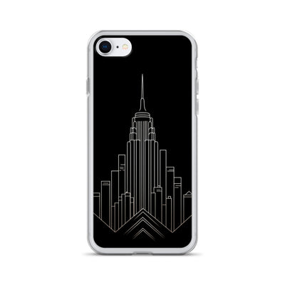 MINIMALIST NEW YORK SKYLINE IPHONE CASE