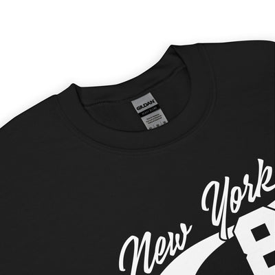 NEW YORK 89 BLACK UNISEX SWEATSHIRT