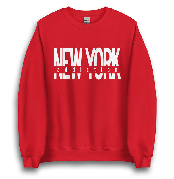 NEW YORK ADDICTION UNISEX SWEATSHIRT