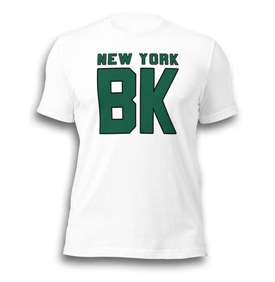 NEW YORK BK WHITE UNISEX T-SHIRT