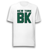 NEW YORK BK WHITE UNISEX T-SHIRT