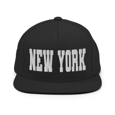 NEW YORK BLACK SNAPBACK