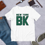 NEW YORK BK WHITE UNISEX T-SHIRT