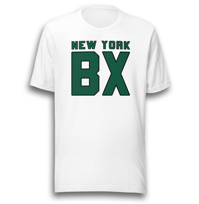 NEW YORK BX WHITE UNISEX T-SHIRT