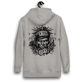 NEW YORK CITY 212 HEATHER GREY UNISEX HOODIE