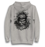 NEW YORK CITY 212 HEATHER GREY UNISEX HOODIE