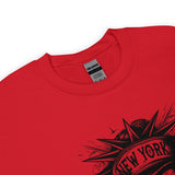 NEW YORK CITY 212 RED UNISEX SWEATSHIRT