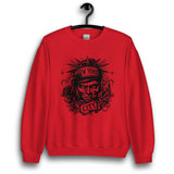 NEW YORK CITY 212 RED UNISEX SWEATSHIRT