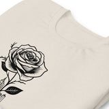 NEW YORK CITY AND ROSE UNISEX T-SHIRT