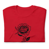 NEW YORK CITY AND ROSE UNISEX T-SHIRT