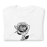 NEW YORK CITY AND ROSE UNISEX T-SHIRT