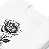 NEW YORK CITY AND ROSE UNISEX T-SHIRT