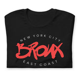 NEW YORK CITY BRONX BLACK UNISEX T-SHIRT