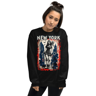 NEW YORK GIRL UNISEX SWEATSHIRT