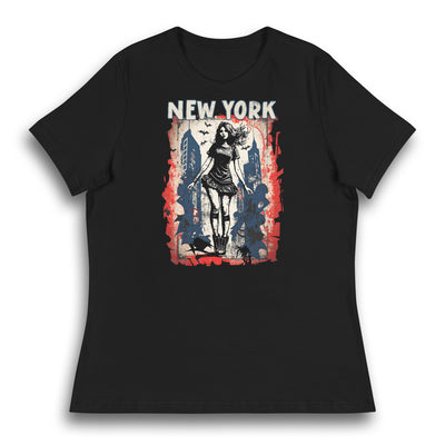 NEW YORK GIRL WOMEN'S T-SHIRT