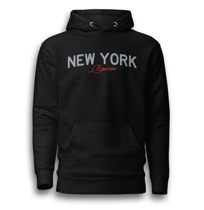 NEW YORK HOODY - Sweatshirt - black