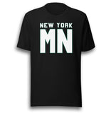 NEW YORK MN BLACK UNISEX T-SHIRT