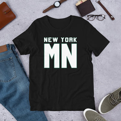 NEW YORK MN BLACK UNISEX T-SHIRT