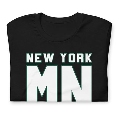 NEW YORK MN BLACK UNISEX T-SHIRT