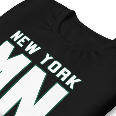 NEW YORK MN BLACK UNISEX T-SHIRT