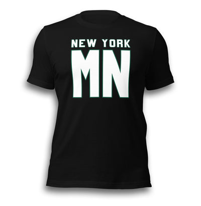 NEW YORK MN BLACK UNISEX T-SHIRT